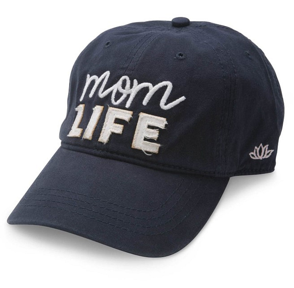 Gorra Mom Life Color Azul