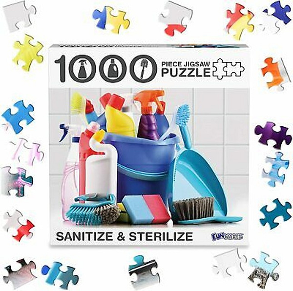 Rompecabezas Sanitize  Sterilize Jigsaw de 1000 Piezas