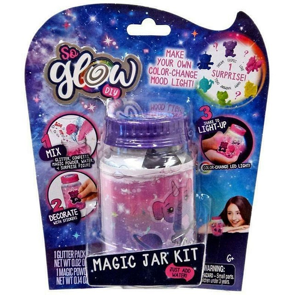 Glow DIY Mini Magic Jar Cosmic Kit Purple