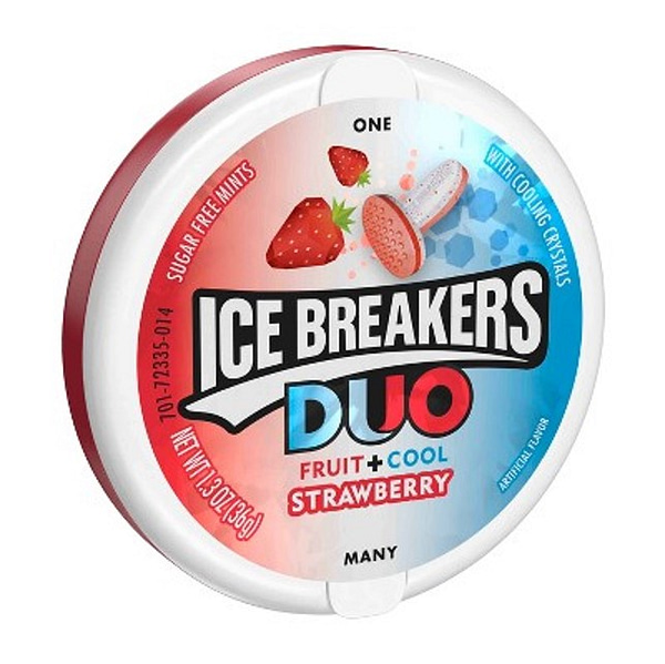 Ice Breakers Duo Mint Strawberry de 36 Gr