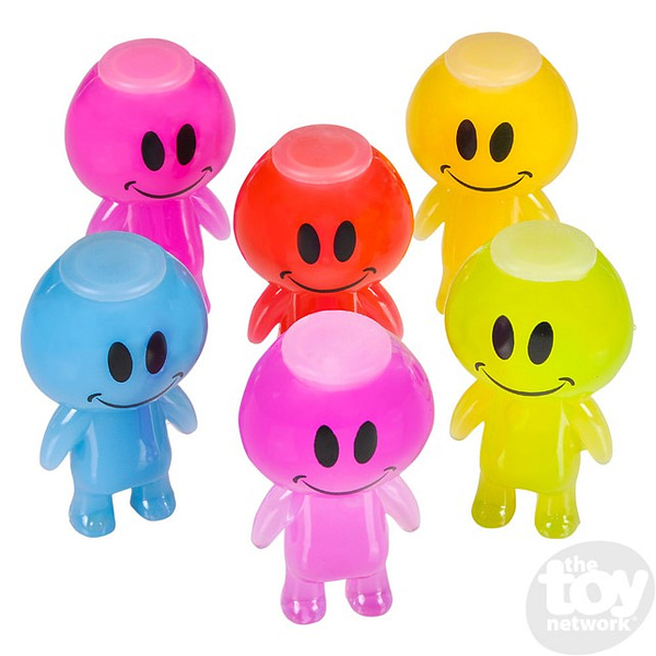 Muñecos Smile Face Slime de 3.25"