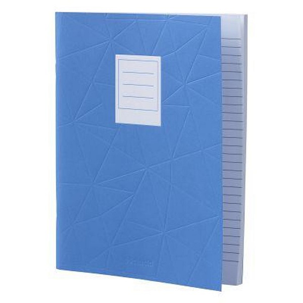 Cuaderno de Rayas Polaroid Celeste