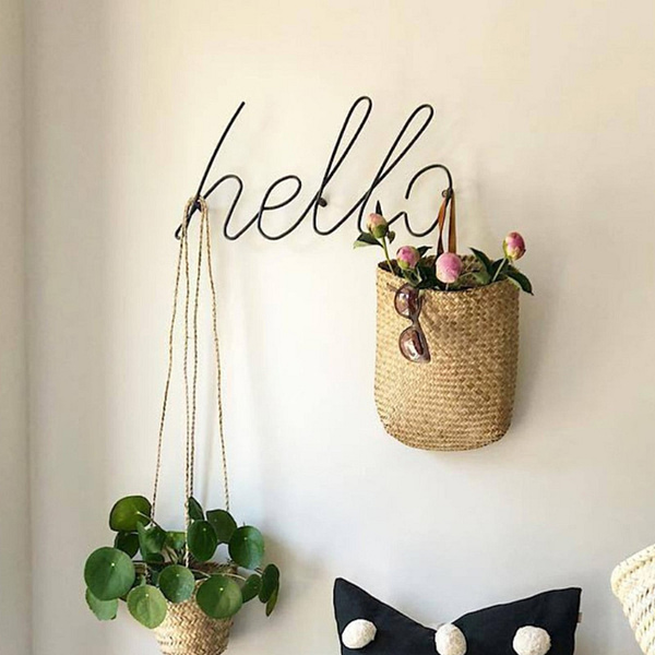 Decoración de Pared Palabra Hello