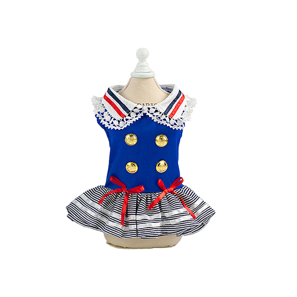 Vestido para Mascotas Sailor - M