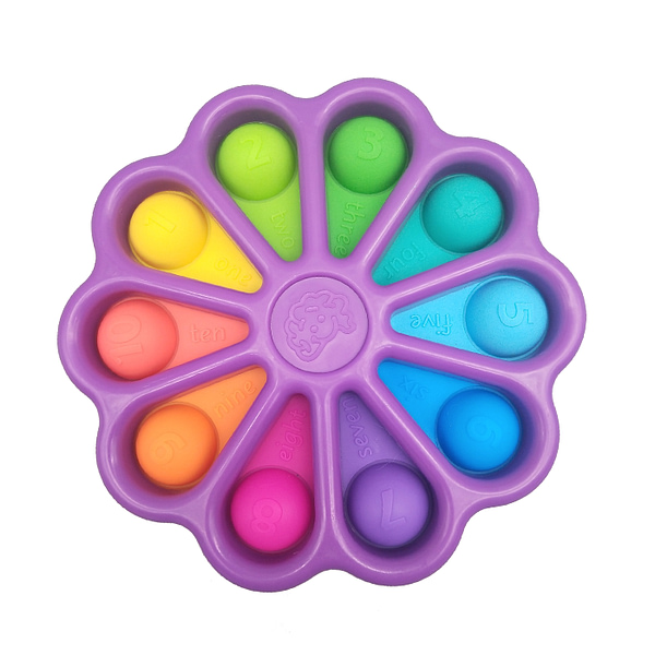 Fidget Toy Push Pop - Flower - Imagen 4