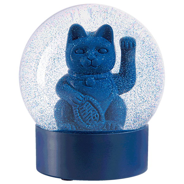 Lucky Cat Globo Azul