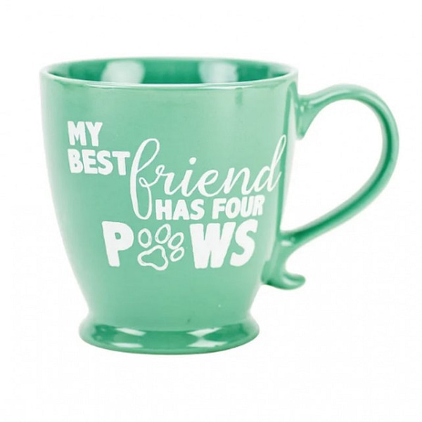 Taza "My Best Friend Has Four Paws"