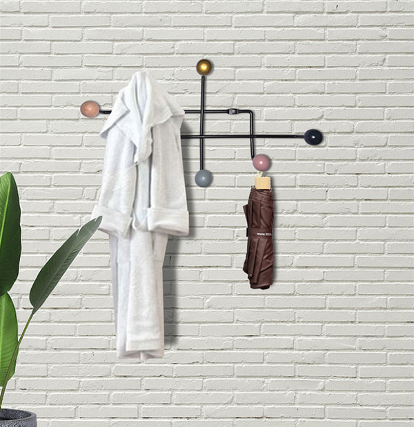 Colgador De Pared Estilo Nórdico - Imagen 2