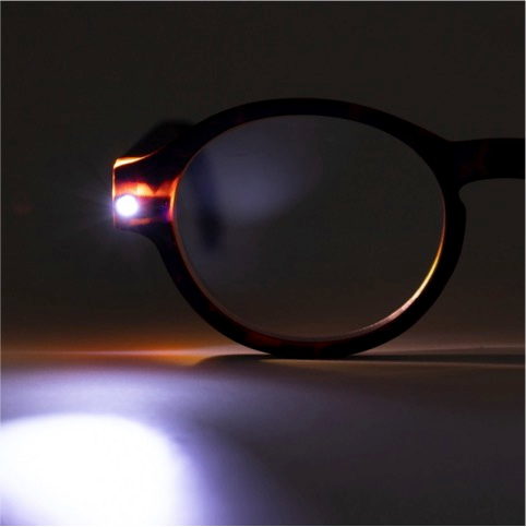 🤓 Gafas con luz para leer  Lentes con luz led 【2024】